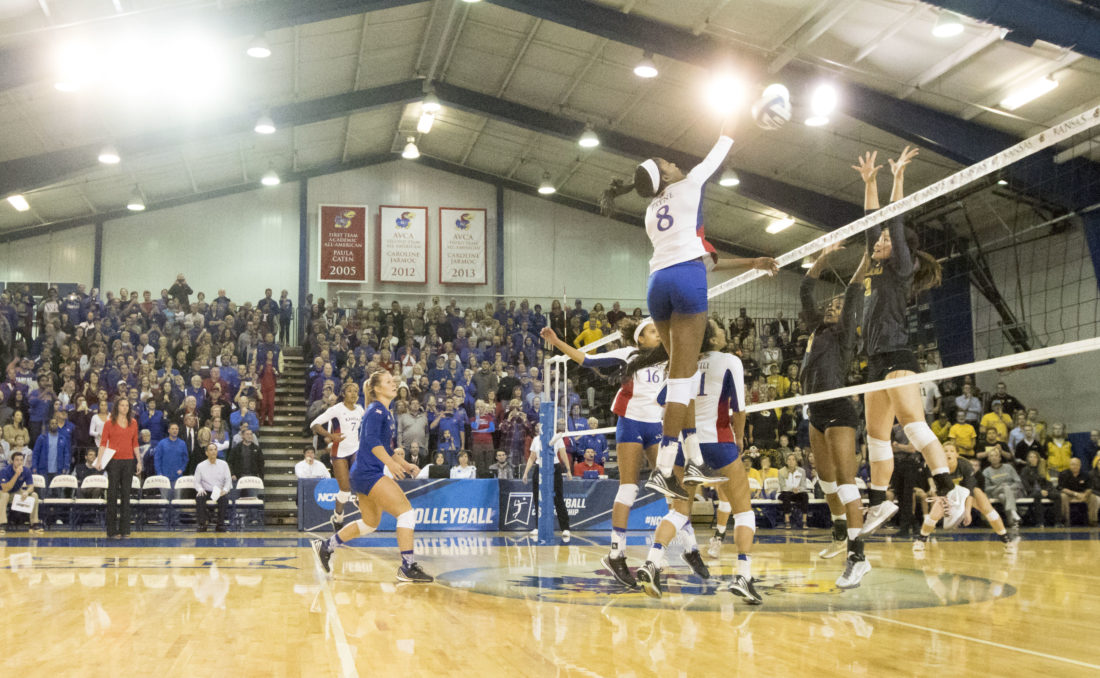 Photo gallery Kansas volleyball vs. Missouri (NCAA second round